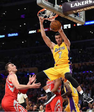 Los Angeles Lakers Larry Nance, Jr. rocks Leorever Mens Compression Tights