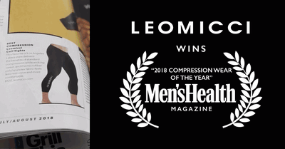 LEOMICCI Wins "2018 Best Compression Wear of the Year" from Men's Health Magazine!