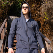 American Cotton Fleece Hooded Jacket