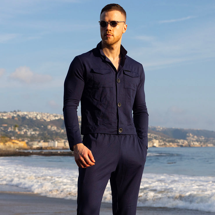 Roma GT Jacket - Indigo Navy