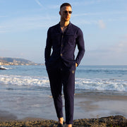 Roma Sport Coat - Indigo Navy