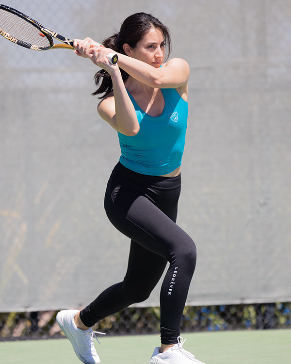 Womens Compression Tank and Ankle Tights