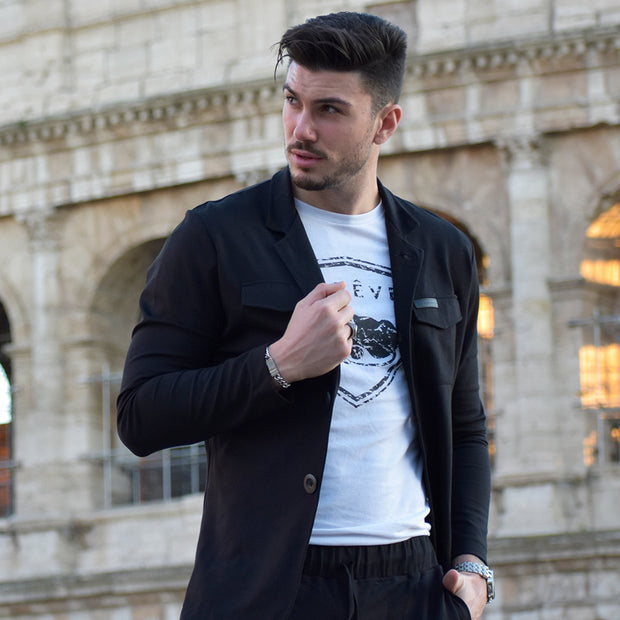 Roma Jacket-Classic Black