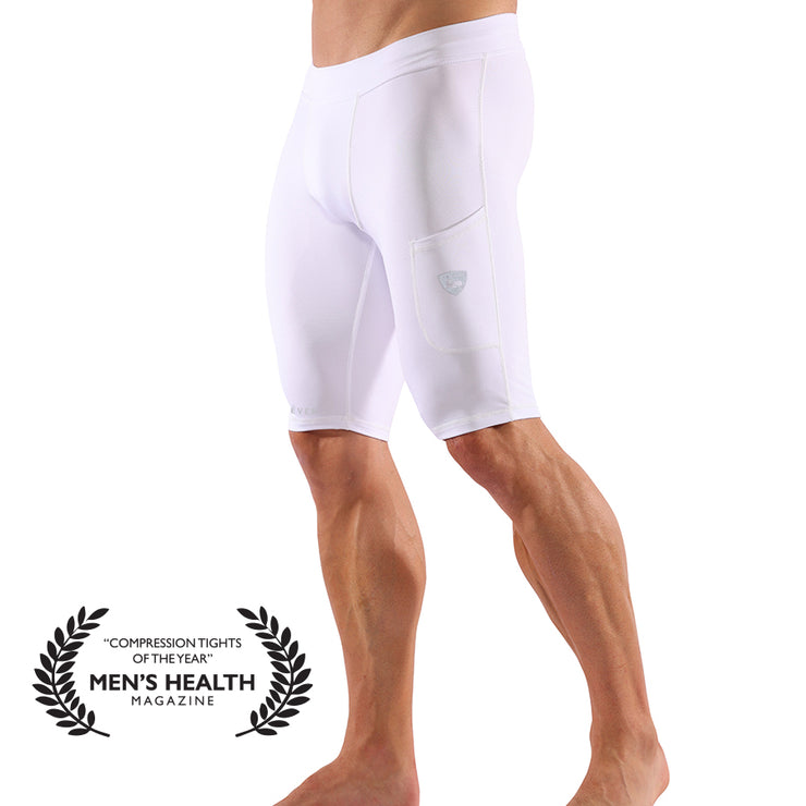 JUMP USA Men Sea Sand Rapid Dry-Fit Solid Training Short Tights